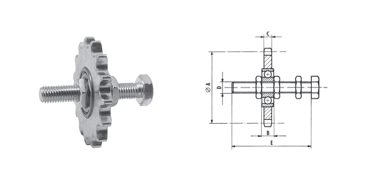 Koła łańcuchowe TYP KS - simplex Obraz jest profesjonalną i klarowną kompozycją, która skupia się na standardowych kołach łańcuchowych jednorzędowych (simplex) typu KS (z piastą i otworem wstępnym). Całość emanuje solidnością, przemysłową precyzją i gotowością do dalszej obróbki. Dominują w niej barwy stali – często czernionej (oksydowanej) lub naturalnej – co podkreśla techniczny charakter produktu. Obraz jest osadzony w kontekście autoryzowanego polskiego dystrybutora DAKAM. W centrum uwagi, na czystej, industrialnej powierzchni (np. metalowym stole warsztatowym lub białym tle), znajduje się starannie zaaranżowany zestaw kół łańcuchowych Typ KS - Simplex: • Różnorodność rozmiarów: Prezentowanych jest kilka kół o różnej liczbie zębów i średnicy, co wizualnie komunikuje szeroki zakres oferty dostępny w magazynie. • Kluczowe cechy Typu KS: Ujęcia makro eksponują: 1. Pojedynczy rząd zębów (Simplex): Wyraźnie widoczne, precyzyjnie wykonane zęby, przystosowane do współpracy ze standardowymi łańcuchami rolkowymi jednorzędowymi. 2. Zintegrowana piasta: Solidna piasta po jednej stronie koła, która jest charakterystyczną cechą typu KS. 3. Otwór wstępny (Pilot Bore): Centralny, mały otwór w piaście, który wizualnie komunikuje, że koło jest gotowe do dalszej obróbki (rozwiercenia na wymiar i wykonania rowka wpustowego) zgodnie z potrzebami klienta. • Materiał i wykończenie: Koła wykonane są z wysokogatunkowej stali (np. C45), często z czarną, oksydowaną powierzchnią chroniącą przed korozją. Zęby mogą być hartowane indukcyjnie, co podkreśla ich trwałość (choć nie zawsze jest to widoczne). Tło jest subtelnie rozmyte (efekt bokeh), ale jednoznacznie wskazuje na profesjonalną dystrybucję na terenie Polski: • Nowoczesny magazyn DAKAM: W tle widać rzędy wysokich regałów magazynowych, wypełnionych uporządkowanymi stosami lub oryginalnymi opakowaniami kół łańcuchowych. Duża ilość towaru na stanie wizualnie potwierdza status "sprawdzonego dystrybutora". • Centrum obróbcze (opcjonalnie): W dalszym tle może być widoczny fragment warsztatu z tokarką lub dłutownicą, co dodatkowo podkreśla możliwość wykonania obróbki na miejscu. • Logo Dystrybutora: W dyskretnym, ale widocznym miejscu umieszczone jest logo DAKAM, z dopiskiem "Centrum Napędów Łańcuchowych" lub "Autoryzowany Dystrybutor", co buduje jego markę jako zaufanego partnera. Obraz niesie jasny komunikat: "Jako sprawdzony polski dystrybutor DAKAM, posiadamy na stanie pełen asortyment standardowych kół łańcuchowych jednorzędowych Typ KS (z piastą i otworem wstępnym), gotowych do szybkiej wysyłki lub dalszej obróbki na miejscu".