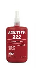 LOCTITE 222 to niezawodny, niskowytrzymały klej do gwintów LOCTITE 222 jest niezastąpiony do zabezpieczania śrub nastawczych, śrub mocujących oraz łączników w obudowach małych silników.
