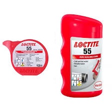 LOCTITE 55 – Rewolucyjna nić do uszczelniania gwintów wodnych i gazowych LOCTITE 55 to nowoczesny i wygodny w użyciu produkt, który zastępuje tradycyjne pasty, pakuły i taśmy PTFE (teflonowe).