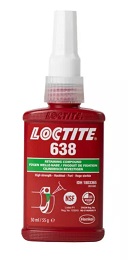 LOCTITE 638 to zaawansowany, anaerobowy klej do mocowania metalowych części wsp&oacute;łosiowych, takich jak łożyska, tuleje i koła zębate. Produkt ten wyr&oacute;żnia się wyjątkowo wysoką wytrzymałością i zdolnością do wypełniania dużych szczelin, co czyni go idealnym rozwiązaniem w aplikacjach, gdzie występuje luźne pasowanie. Dzięki swojej unikalnej formule, LOCTITE 638 doskonale wypełnia wszelkie nier&oacute;wności i mikroszczeliny między elementami, co zapobiega luzowaniu pod wpływem wibracji i obciążeń dynamicznych.