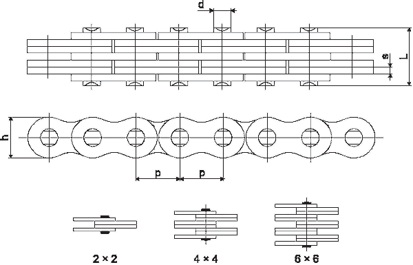 Dystrybutor łańcuch&oacute;w: Renold, Tsubaki, Diamond Chain Company, Rexnord