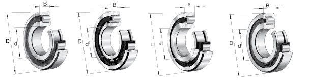 Łożyska walcowe jednorzędowe seria: N10..-K-M1-SP ; N19..-K-M1-SP ; N2..-E ; N3..-E ; NJ2..-E ; HJ - NJ2..-E ; NJ3..-E ; HJ - NJ3..-E ; NJ22..-E ; HJ - NJ22..-E ; NJ23..-E ; HJ - NJ23..-E ; NJ4..-E ; HJ - NJ4..-E ; NU10 ; NU19 ; NU2..-E ; NU3..-E ; NU22..-E ; NU23..-E ; NU4 ; NUP2..-E ; NUP3..-E ; NUP22..-E ; NUP23..-E