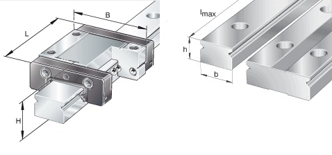 Prowadnice z serii TKDM stanowią idealne uzupełnienie w&oacute;zk&oacute;w KWEM,
