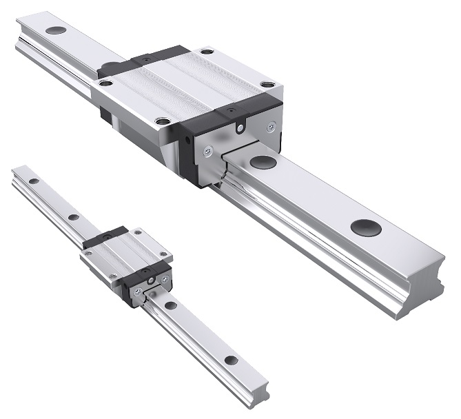 Zdjęcie przedstawia (jedną lub parę) prowadnic liniowych Bosch Rexroth z serii BSCL, zaprojektowanych jako ekonomiczne i wszechstronne rozwiązanie dla zadań o średniej wydajności. Produkt ma (kolor, np. metalicznie srebrny). Na obrazie widoczna jest szyna kulkowa z charakterystycznymi torami dla kulek oraz zamontowany na niej w&oacute;zek prowadzący. Charakterystyka w&oacute;zka: Seria: Jest to w&oacute;zek z linii Compact Line BSCL. Wymiary: W&oacute;zek ma (wymiary, np. rozmiar nominalny 25 mm) oraz format (np. SNS - wąski, normalna długość, standardowa wysokość). Detale: Na w&oacute;zku znajduje się logo Bosch Rexroth oraz widoczne są otwory montażowe. W&oacute;zek może posiadać dodatkowe uszczelnienia lub osłony. Charakterystyka szyny: Seria: Szyna należy do serii BSCL. Długość: Szyna ma (określona długość) i może być widoczna w kawałkach, co wskazuje na jej łatwość w skracaniu. Montaż: Widać otwory do montażu od g&oacute;ry, kt&oacute;re mogą być uszczelnione plastikowymi zaślepkami. Materiał: Szyna jest wykonana ze (np. stali węglowej). Zdjęcie może być (zdjęciem produktowym/częścią większej maszyny). Produkt wygląda na (nowy i czysty/używany, z widocznymi śladami pracy). Prowadnice te są często wykorzystywane w (wymień branże, np. w systemach automatyzacji, maszynach do obr&oacute;bki drewna lub sprzęcie do produkcji elektroniki), ponieważ oferują dobry stosunek ceny do wydajności. Ich budowa zapewnia niezawodny ruch liniowy w typowych zastosowaniach przemysłowych.
