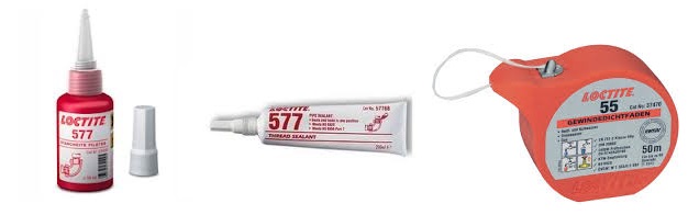 LOCTITE: Profesjonalne uszczelniacze do gwint&oacute;w i rur &ndash; płyny, nici, pasty - dystrybutor DAKAM